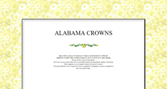 Desktop Screenshot of alabamacrowns.com