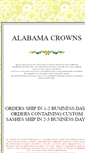 Mobile Screenshot of alabamacrowns.com